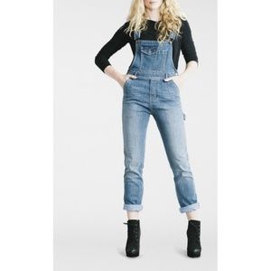 DISH denim overalls